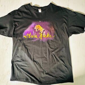 Stevie Nicks 2023-2024 Black Concert Tour Shirt - Crew Neck - Size XL